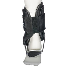 Load image into Gallery viewer, Active Ankle t2 Brace in colour black. Posterior view of the brace.
