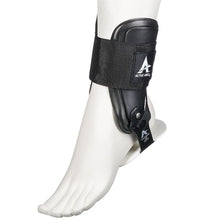 Load image into Gallery viewer, Active Ankle t2 Brace in colour black. Lateral view of the brace.
